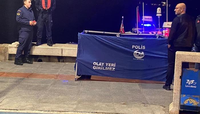 İzmir’de korkunç olay! Denizde ayağına bidonlar bağlı erkek cesedi bulundu