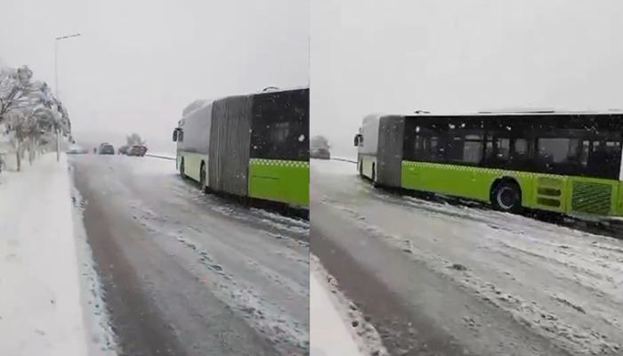 Kocaeli’de ALES heyecanına kar engeli! Araçlar yolda kalınca bazı adaylar sınava yetişemedi