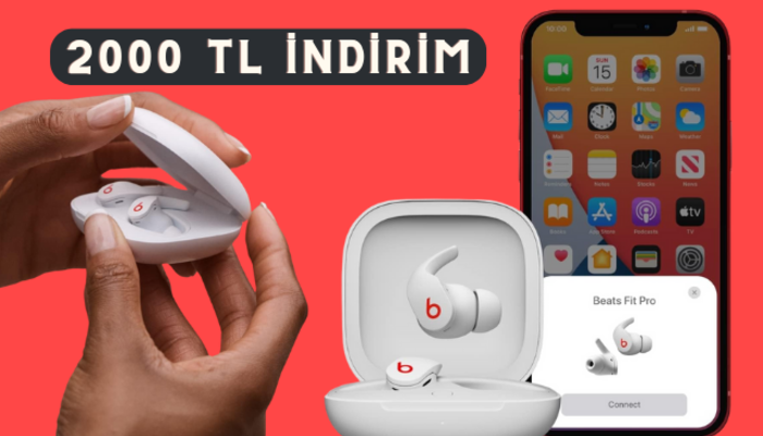 Fiyatı düştü! Beats Fit Pro kablosuz kulaklıkta 2000 TL indirim
