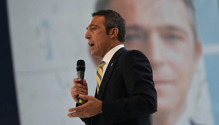 Fenerbahçe Başkanı Ali Koç, ”Polisler soyunma odamıza girip Yurtta sulh cihanda sulh ve Ne mutlu Türküm diyene yazılı pankartlara el koydu”