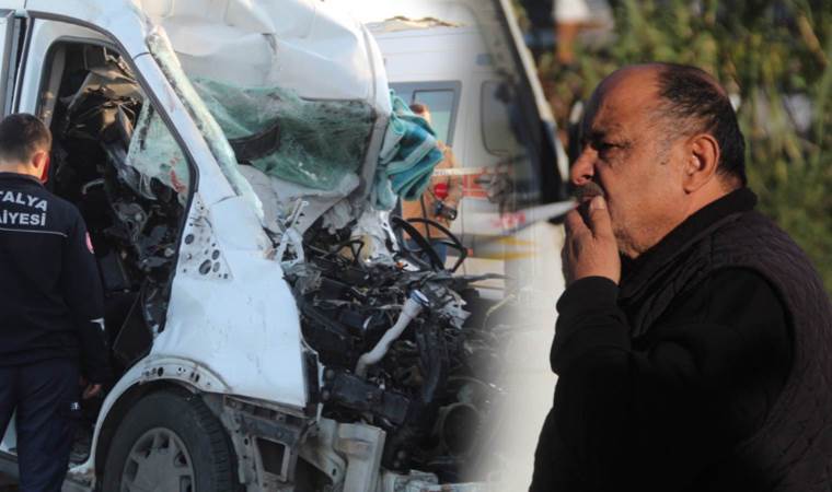 Minibüs park halindeki tıra ok gibi saplandı: ‘Rüyadayım zannettim!’