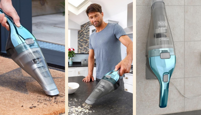 Temizliğin hızlı ve pratik yardımcısı! Black+Decker Şarjlı El Süpürgesi’nde indirim