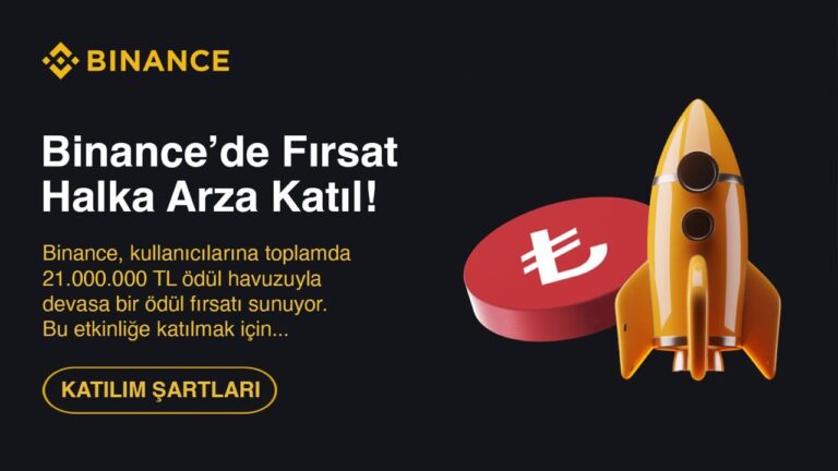 Binance ile 21 Milyon TL’lik Ödül!