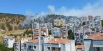 İzmir'de korkutan tablo! Alevler yerleşim yerlerinin çok yakınında yükseliyor