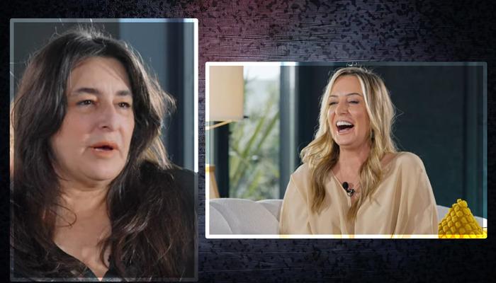 Saba Tümer konuşurken araya girdi! Esra Dermancıoğlu “Bacaklarım çok güzel” deyip gösterdi