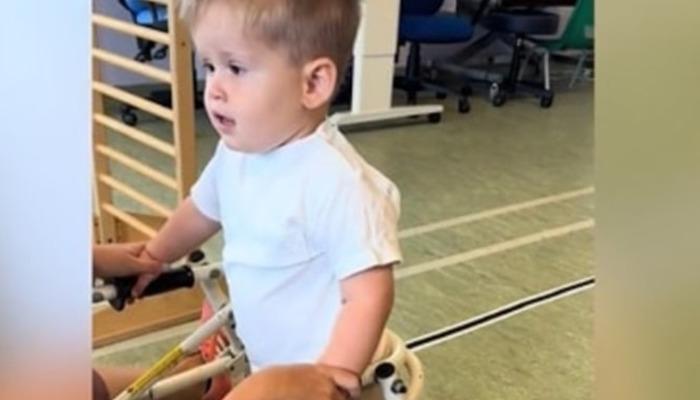 Dünyaya bir kez daha gelsem deyimini yaşadı, küçük bebek adeta yeniden doğdu