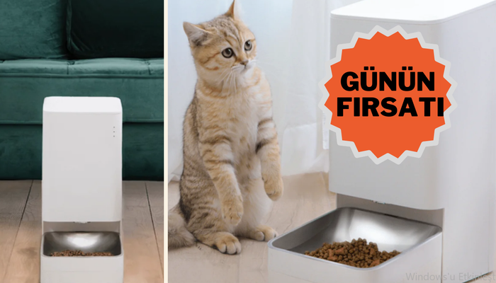 Çok satan Xiaomi Otomatik Mama Kabı’nda Gülümseten Kasım indirimi