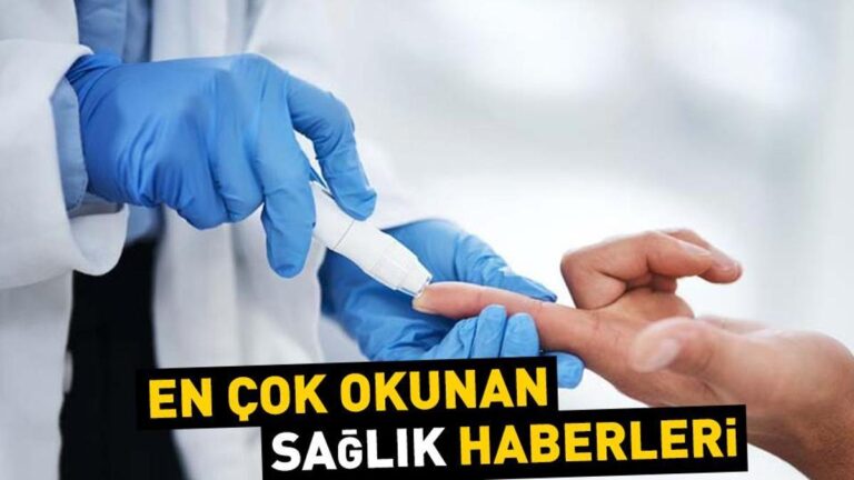 6 Aralık 2024 günün öne çıkan sağlık haberleri…
