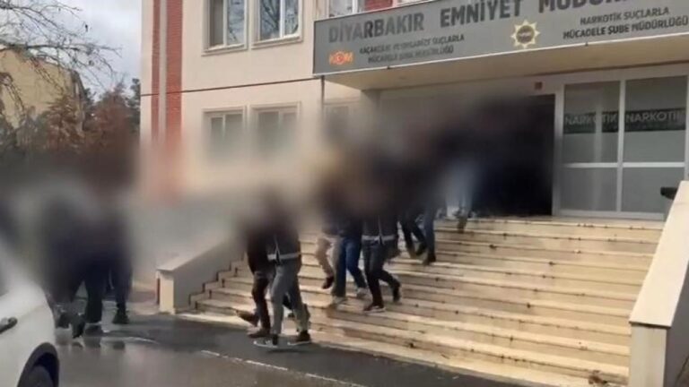 Diyarbakır merkezli 3 ilde suç örgütü operasyonu: 12 tutuklama