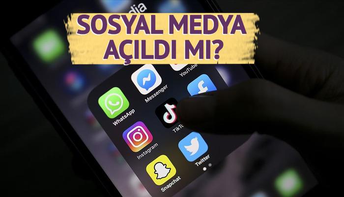 SON DAKİKA | Sosyal medyaya erişim sorunu bitti mi? Gece saatlerinde yeni gelişme! Twitter (X), Instagram, WhatsApp, YouTube, Facebook açıldı mı?