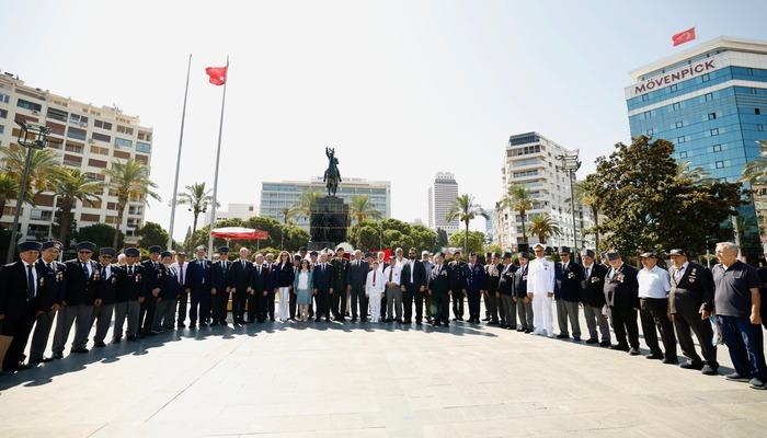 İzmir’de Kıbrıs Barış Harekatı’nın 51. yıl dönümü dolayısıyla tören düzenlendi