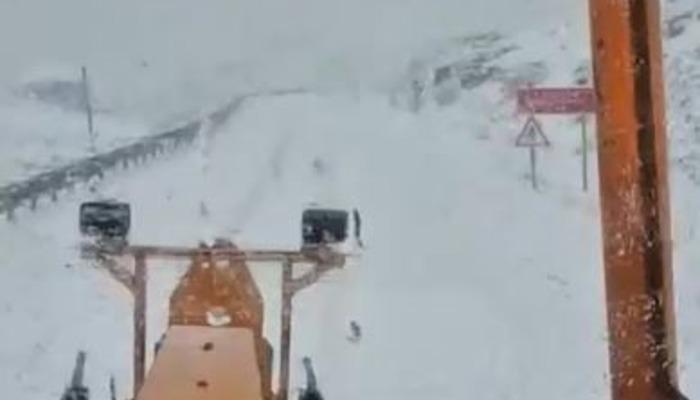 Ardahan’ın yüksek kesimleri beyaza büründü