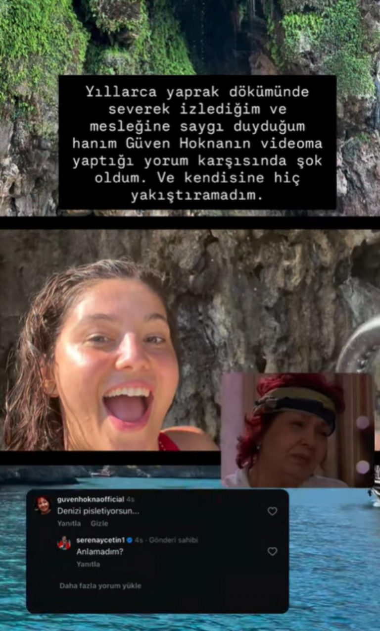Güven Hokna’dan Seren Ay Çetin’e tepki! Kimse anlam veremedi
