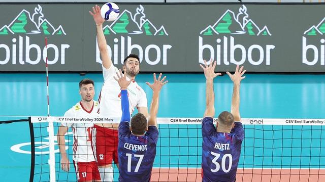 2026 CEV Erkekler Avrupa Voleybol Şampiyonası: Fransa: 3 – Türkiye: 0